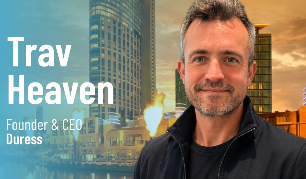Trav Heaven, Founder and CEO of Duress, speaker at Retail Risk Melbourne 2026