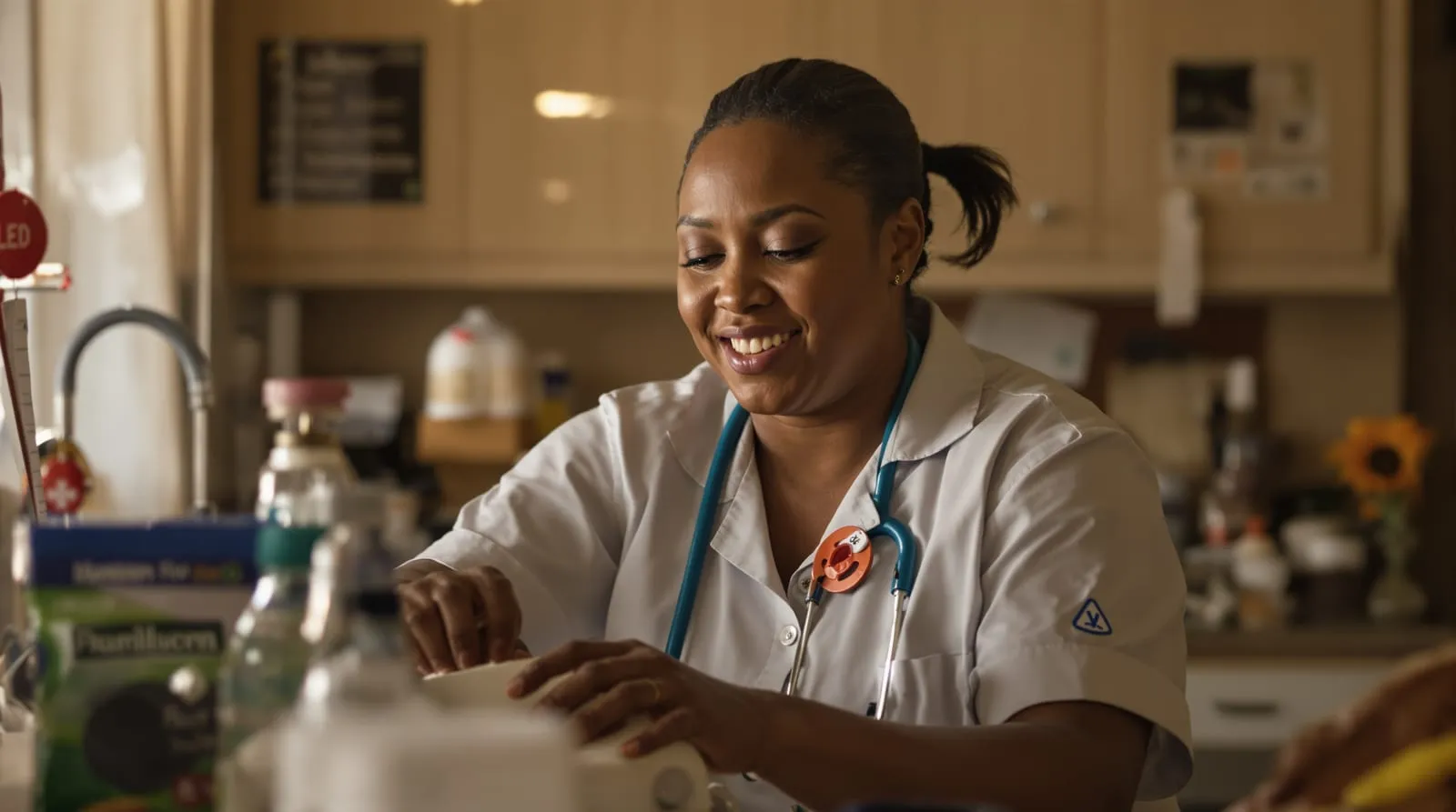 Healthcare worker in United States
