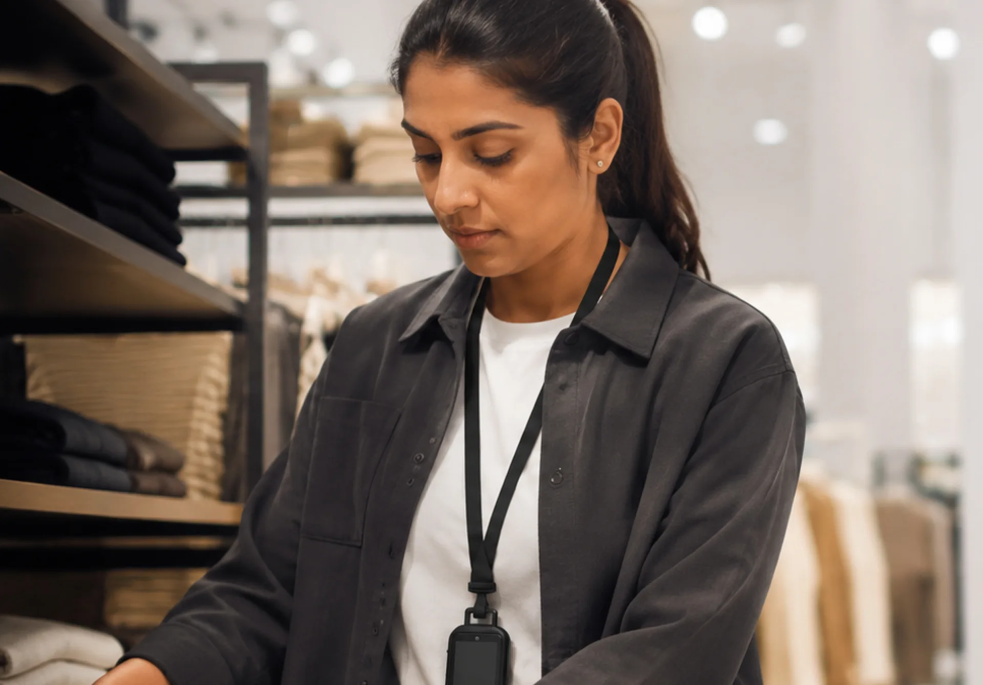 Retail worker